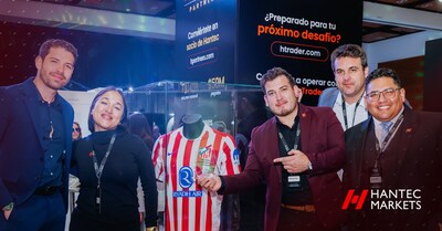 Hantec Markets is the official trading partner of Atlético de Madrid in LatAm