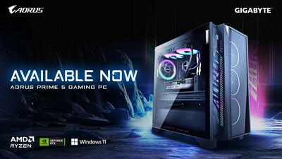 GIGABYTEの確かな信頼性を体現したAORUS PRIME 5デスクトップ・システムが発売開始