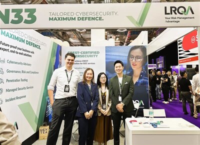 LRQA Strengthens Cyber Resilience Conversations at Cyber Security World Asia 2025 (PRNewsfoto/LRQA)