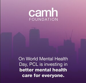 PCL Marks World Mental Health Day with $1.5 Million Donation to CAMH
