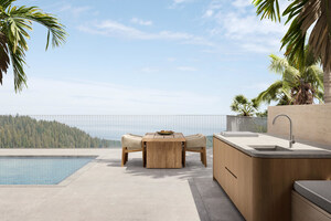 Brizo Steps Outside: The Odin® Kitchen Collection Debuts its First Outdoor Faucet