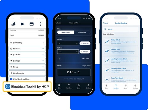 Housecall Pro announces the launch of Electrical Toolkit by Housecall Pro, a comprehensive, all-in-one app made specifically for electricians and electrical contractors.