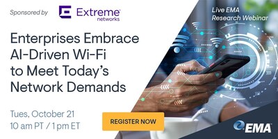 “Enterprises Embrace AI-Driven Wi-Fi to Meet Today’s Network Demands" webinar
