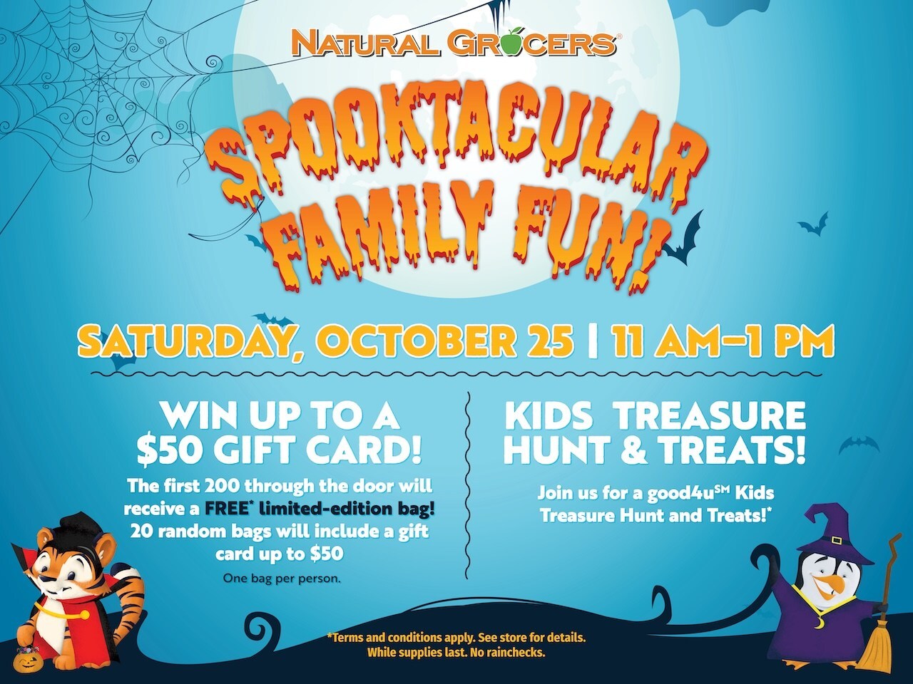Natural Grocers® Invites Customers to a "Spooktacular" Family-Friendly Halloween Event, Oct. 25, 2025