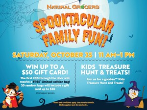 Natural Grocers® Invites Customers to a "Spooktacular" Family-Friendly Halloween Event, Oct. 25, 2025