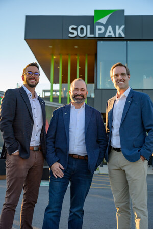 Solpak celebrates 20 years of innovation and welcomes two new shareholders