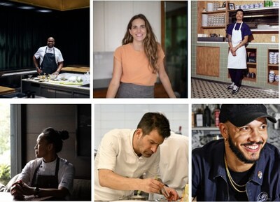 Food & Wine Best New Chefs alumni Tavel Bristol-Joseph, Katie Button, Calvin Eng, Aisha Ibrahim, George Mendes, and Lawrence "LT" Smith to serve as Godparents of Oceania Allura at the Christening Ceremony in Miami on November 13, 2025