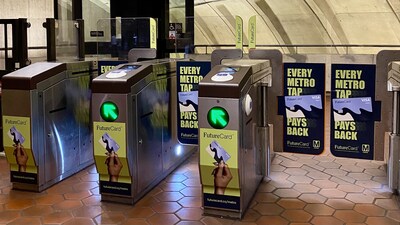 WMATA and FutureCard Partnership Delivers New Metro Rewards in the DMV (PRNewsfoto/Future)
