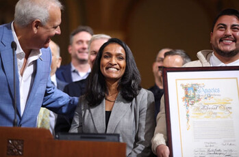 Hollywood Sign Day Ceremony, October 31, 2023