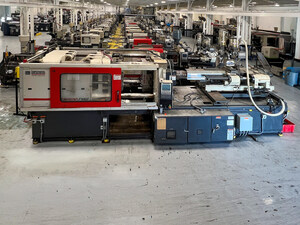 Auction of All Manufacturing Assets from the Closure of an Injection Molding Plant and a CNC Mold Shop
