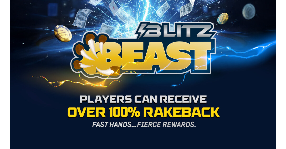 ACR Poker Introduces Brand-new Blitz Beast Rake Race With $30,000 In Weekly Prizes Up for Grabs
