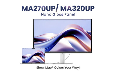 New BenQ MA270UP/MA320UP Glossy Monitor (PRNewsfoto/BenQ) New BenQ MA270UP/MA320UP Glossy Monitor (PRNewsfoto/BenQ)
