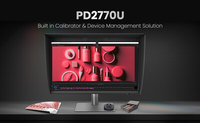 New BenQ PD2770U Monitor (PRNewsfoto/BenQ) New BenQ PD2770U Monitor (PRNewsfoto/BenQ)