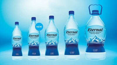 The premium alkaline spring water brand expands its product portfolio with a new, on-the-go sku size designed to meet consumer demand.