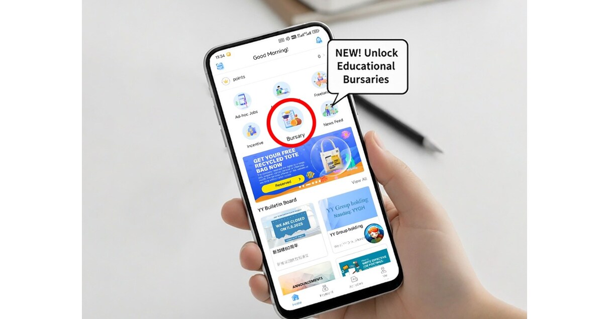 YY Group Launches Bursary Award for Gig Workers Pursuing Higher Education