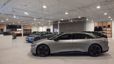 The new Lucid Studio and Service Center in San Jose, Calif. is located at 250 Stockton Ave., in the heart of downtown San Jose and conveniently located between Highways 280 and 87.