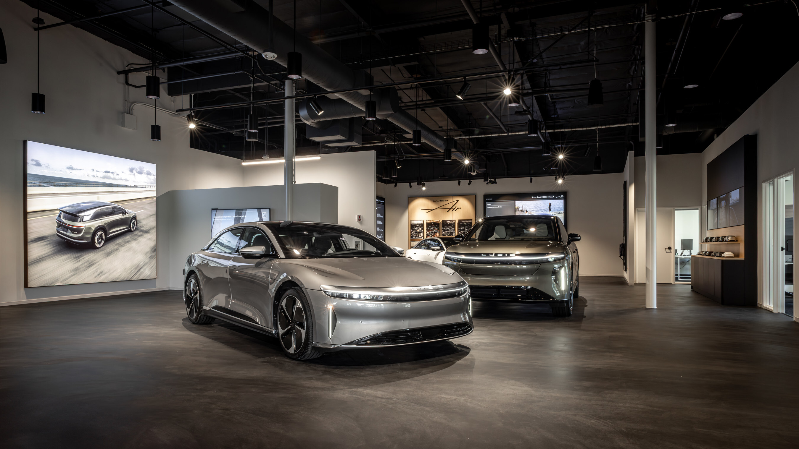 The Lucid San Diego Studio and Service Center is located at 4141 Ruffin Road in San Diego, just a few minutes from Highway 15, and will officially open on November 8.