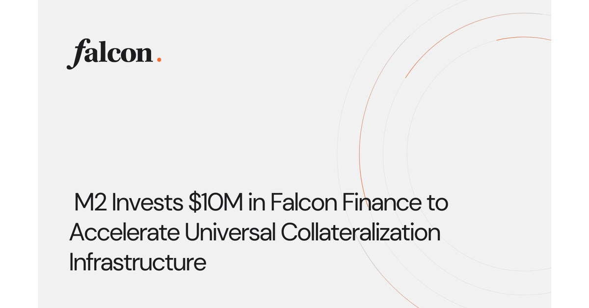 M2 Invests $10M in Falcon Finance to Accelerate Universal Collateralization Infrastructure