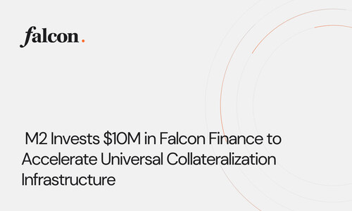 M2 Invests $10M in Falcon Finance to Accelerate Universal Collateralization Infrastructure (PRNewsfoto/Falcon Finance)