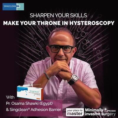 Singclean  Adhesion Barrier with Professor Osama Shawki