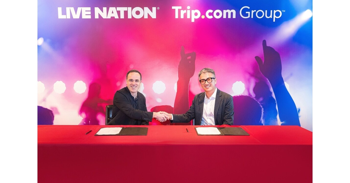 攜程集團與Live Nation Asia宣佈戰略合作攜手推動演唱會旅遊發展