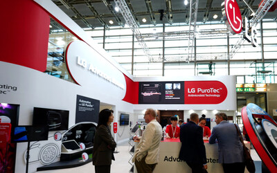 Demonstrating the depth and diversity of its offerings, LG unveiled five core PuroTec product lines at the show. (PRNewsfoto/LG Electronics, Inc.)