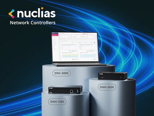 D-Link Unveils Nuclias Network Controllers. Smarter Network Management for Businesses of All Sizes.