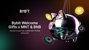 Bybit Ties Welcome Gifts Program to MNT &amp; BNB Rallies with $5,000,000 Prize Pool