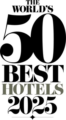 The World's 50 Best Hotels 2025 Logo The World's 50 Best Hotels 2025 Logo