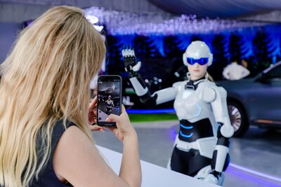 AiMOGA robot Mornine (PRNewsfoto/Chery International)