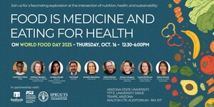 "Food is Medicine and Eating for Health": A Special World Food Day 2025 Event Celebrating the Power of Food for Wellness