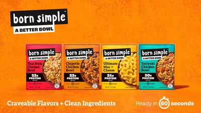 Born Simple® launches premium boxed meals that meet consumer demand for protein-rich, convenient meals with simple ingredients.