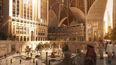 King Salman Gate by RUA AlHaram AlMakki Company (for illustration purpose only)