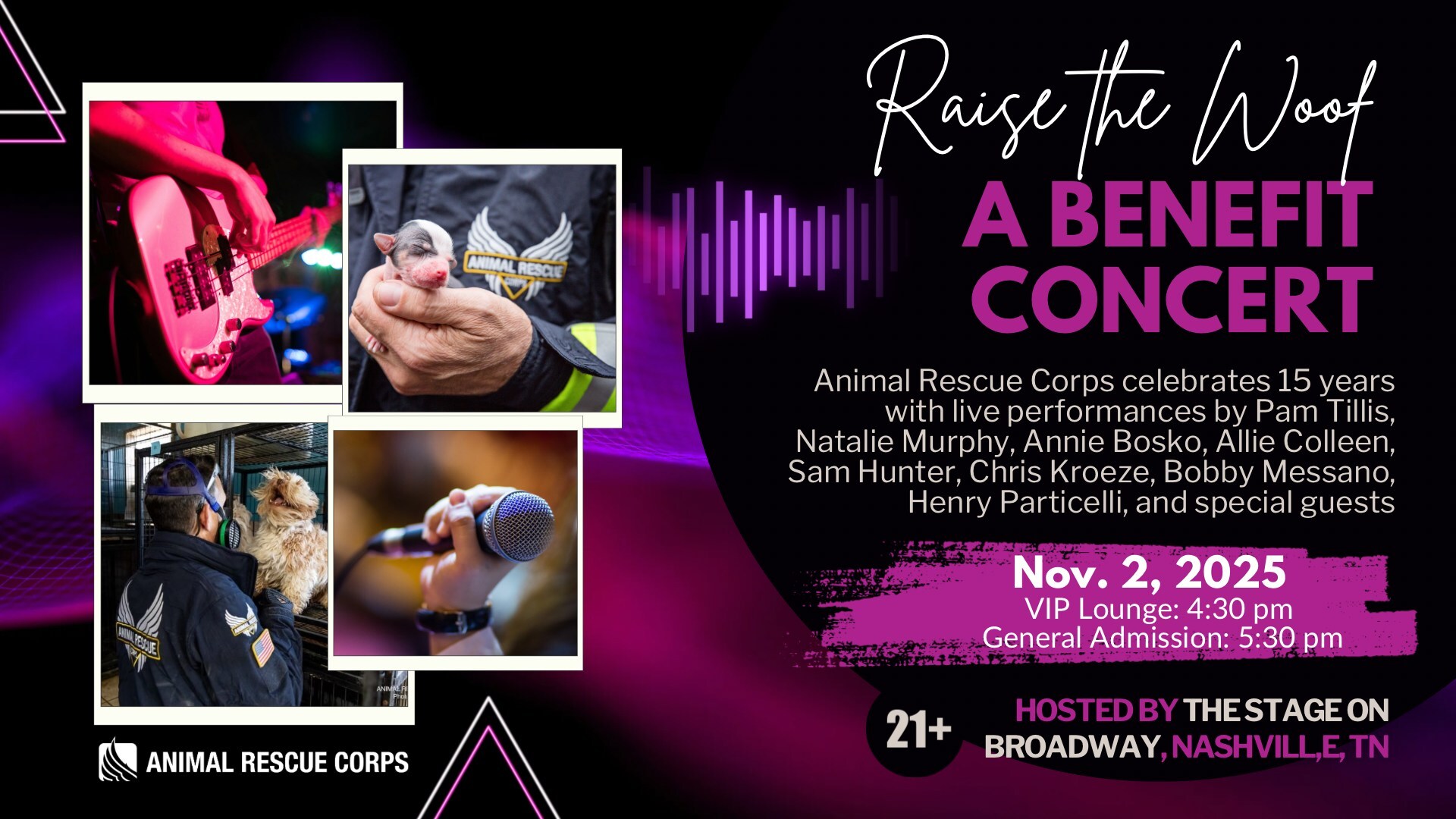 Raise the Woof: Animal Rescue Corps marks milestone anniversary