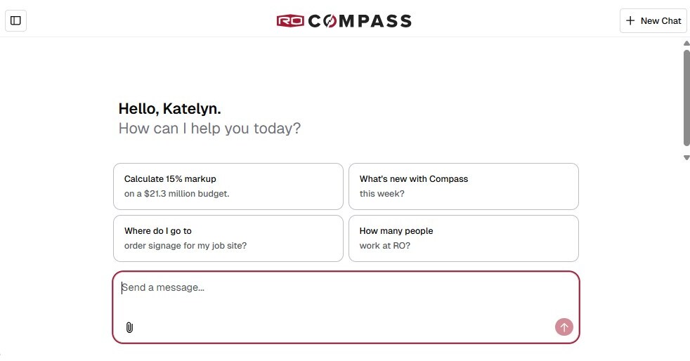 Rogers-OBrien Construction Sets New Standard with Custom AI Assistant