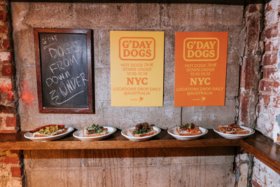 'G'DAY DOGS' SET TO LAND IN <em>NYC</em> THIS WEEK: A TASTE OF AUSTRALIA IS HEADING TO THE STREETS OF MANHATTAN AND BROOKLYN