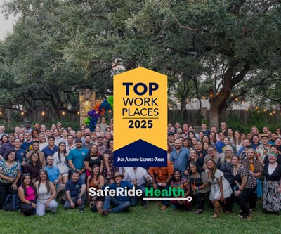 SafeRide Health was named a 2025 Top Workplace by San Antonio Express-News. SafeRide Health was named a 2025 Top Workplace by San Antonio Express-News.