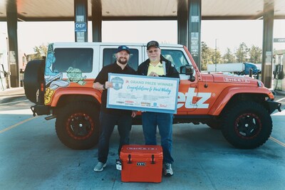Bennett Eller of Trucker Path, the most comprehensive and relied-upon mobile app for North American truckers, presented David Whaley of Citra, Florida with his grand prize winnings from the 2025 National Truck Driver Appreciation Sweepstakes