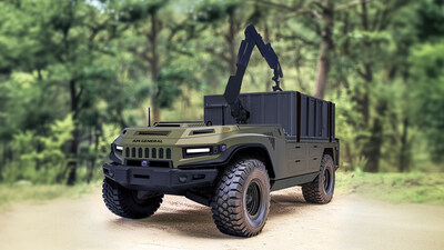 AM General, in collaboration with Carnegie Robotics and Textron Systems, will deliver a highly capable unmanned platform that is purpose-built to strengthen Army mobility, sustainment, and energy resilience. The team's Medium Modular Equipment Transport (M-MET) trailer offering will feature a hybrid powertrain mounted on AM General's battle-proven light tactical vehicle chassis.