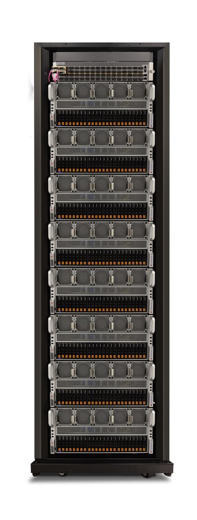 d-Matrix SquadRack is the industry’s first blueprint for disaggregated standards-based rack-scale solutions for ultra-low latency batched inference. d-Matrix SquadRack is the industry’s first blueprint for disaggregated standards-based rack-scale solutions for ultra-low latency batched inference.