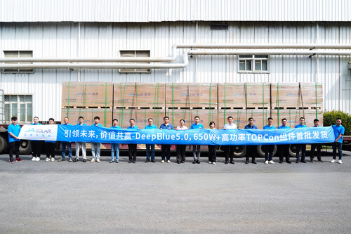 JA Solar Delivers First Batch of 650W DeepBlue 5.0 High-Efficiency n-Type Modules JA Solar Delivers First Batch of 650W DeepBlue 5.0 High-Efficiency n-Type Modules