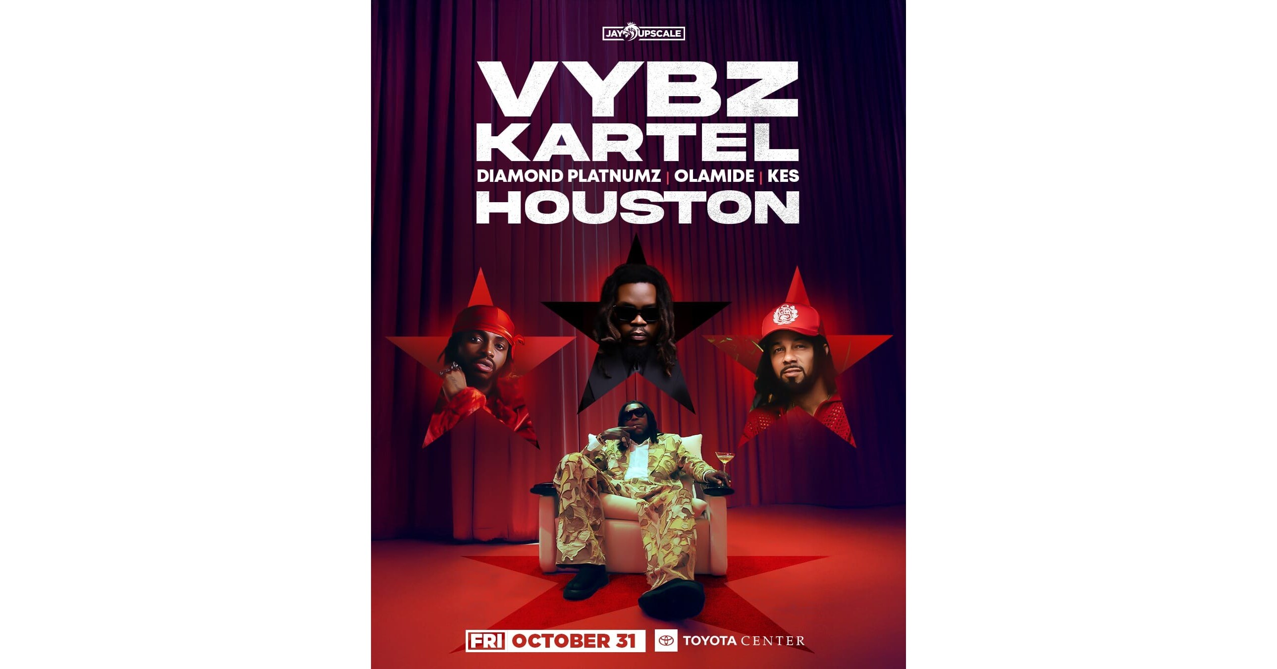 Using the original title “Vybz Kartel, With Guests Olamide (Nigeria), Diamond Platnumz (Tanzania) & Kes (Trinidad & Tobago) Headline the Biggest Afro-Caribbean Concert of the Year”, create a new title that is SEO-optimized, engaging, and fewer than 15 words. Incorporate the main focus keyword naturally and ensure the title accurately reflects the essence of the original. Do not include any part of this prompt or instructions in your response. Only provide the rewritten title. Avoid using the phrases: “rewrite,” “rewrite the title,” or “rewrite the following content.”