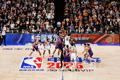 The electrifying The NBA China Games 2025 took place at the state-of-the-art The Venetian Arena on Oct. 10 and Oct. 12, 2025 featuring the Brooklyn Nets and the Phoenix Suns.