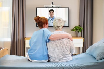 Caregility APS200 Duo for Virtual Nursing and Specialist access