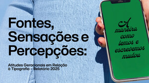 Brasil lidera percepção sobre a importância das fontes tipográficas nas redes sociais, revela pesquisa inédita realizada em seis países