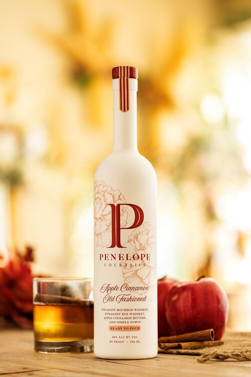 Just in time for crisp, fall evenings and seasonal gatherings, Penelope Bourbon is introducing Apple Cinnamon Old Fashioned – a limited edition ready-to-pour cocktail that reimagines the timeless classic with festive flavor. Crafted in small batches as a limited release in 2025 with straight bourbon, rye whiskey, apple cinnamon bitters and simple syrup, it’s designed to bring the warmth of autumn to any occasion, no mixing required.