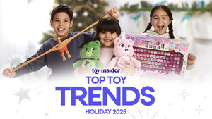 What's Making Waves in Toy Aisles? The Toy Insider™ Experts Reveal Top Holiday Trends Taking Over Toy Boxes in 2025