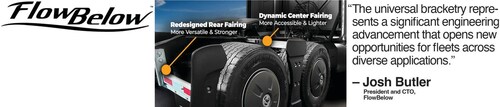 The enhanced, reengineered mounting system also accommodates intermodal chassis applications.