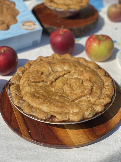 The Pure Michigan Maple Glazed Apple Pie in collaboration with Grand Traverse Pie Company honors Michigan’s fall bounty of apples.
