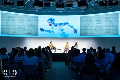 Panel by CLO, Spirit Halloween, and New Balance at the CLO Summit NY 2025 (PRNewsfoto/CLO Virtual Fashion)